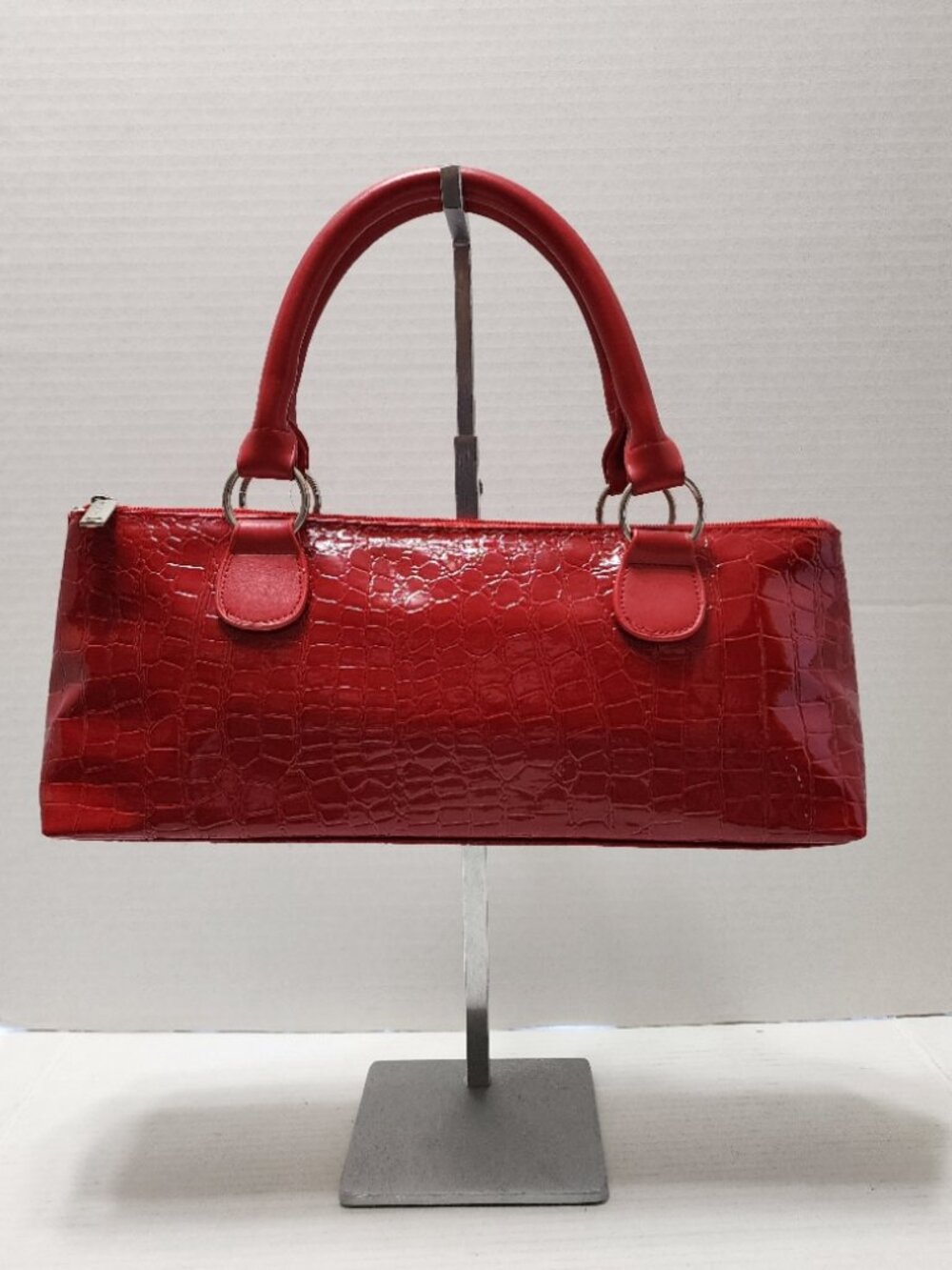 Primeware Red Croco Wine Purse Bag with Corkscrew